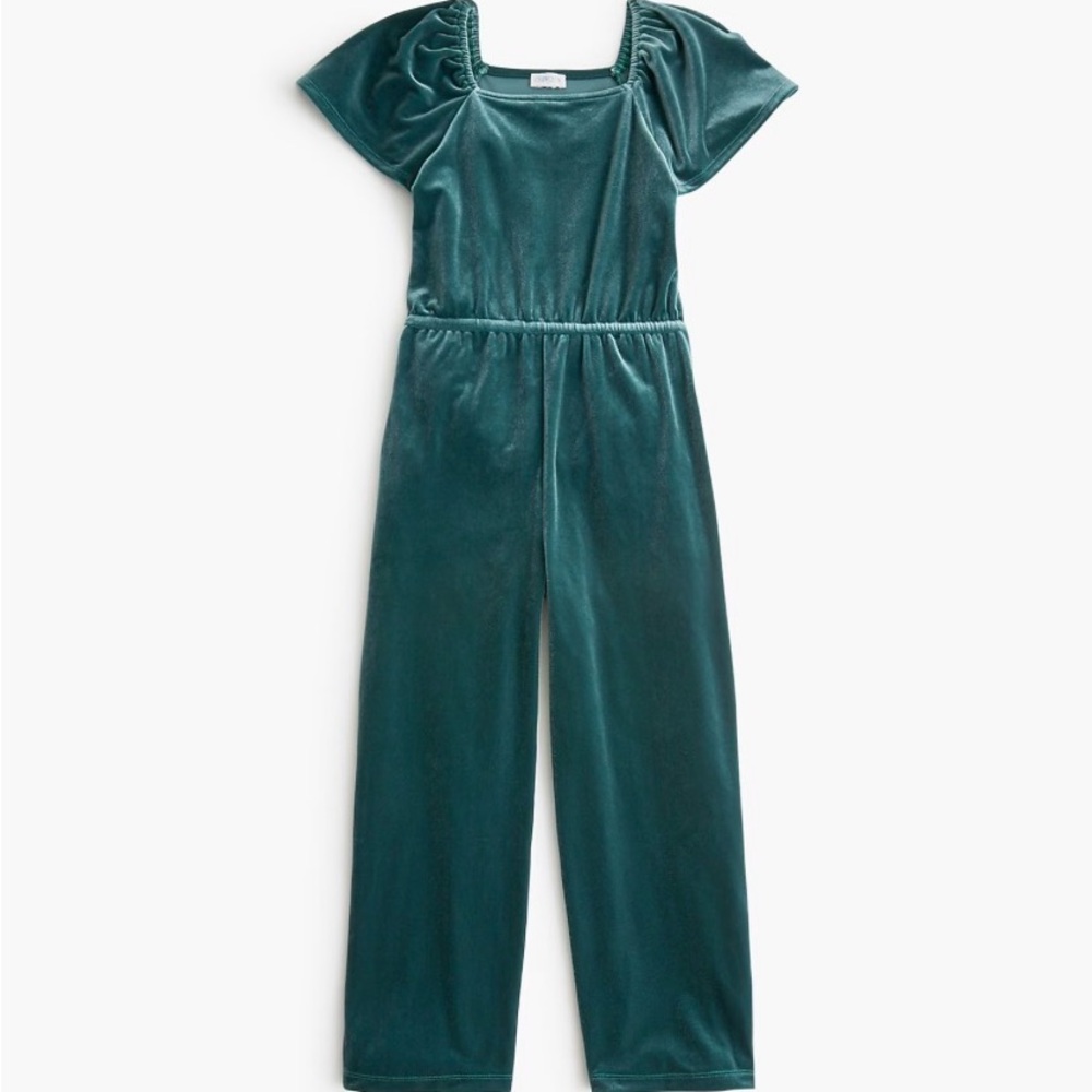 J Crew / Crew Cuts 2T Toddler Girl Velveteen Romper Jumpsuit. Worn Once. 🌺MOD🌺